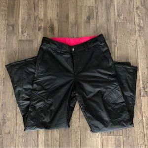 Black CB Sports snow ski pants, women’s large